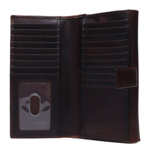 Busby - Ziya Trifold Purse Brown