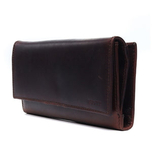 Busby - Ziya Trifold Purse Brown