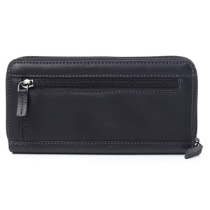 Busby - Ziya Zip-Around Purse Black