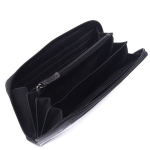 Busby - Ziya Zip-Around Purse Black