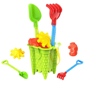 Caledon Wholesalers - Beach Bucket With Rake & Spade Set
