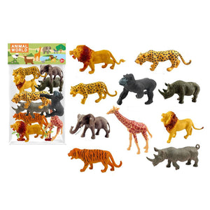 Caledon Wholesalers - Wild Animal World Beach Toys 10 Pack