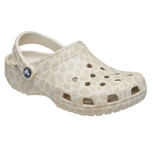 Crocs - Classic Animal Clog Almond Tint/Leopard