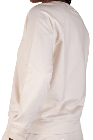 Lizzy - Cremae Fleece Pullover Sweater Womens