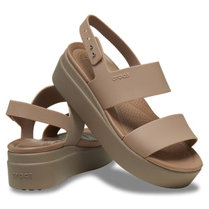 Crocs - Brooklyn Ankle Strap Low Wedge Sandal