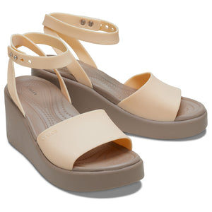 Crocs - Brooklyn Ankle Strap Wedge Sandal