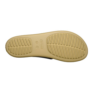 Crocs - Brooklyn Buckle Low Sandal Womens Black/Tan