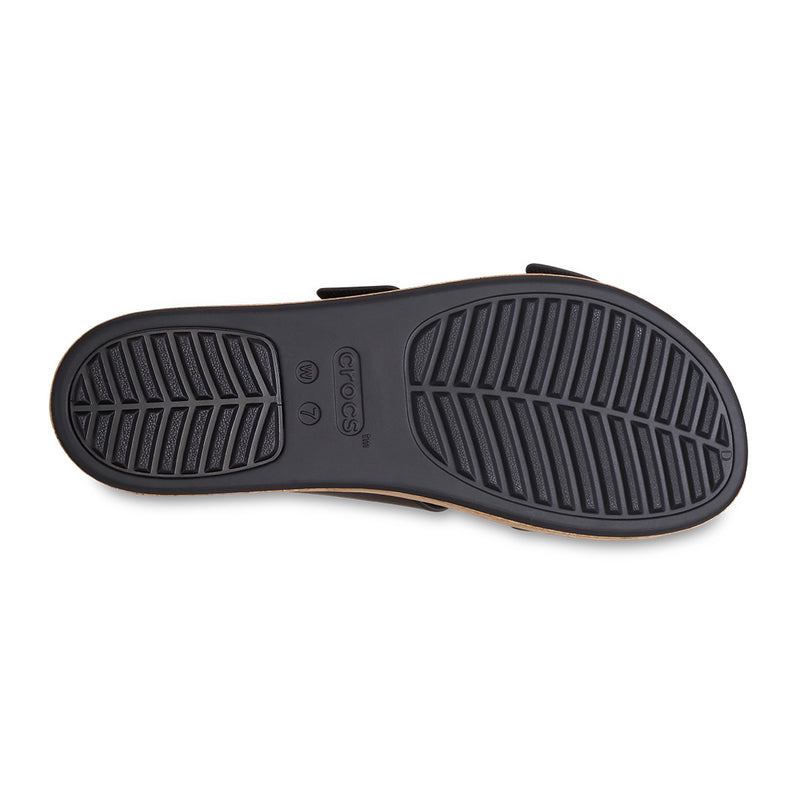 Crocs - Brooklyn Cork Buckle Sandal Womens Black