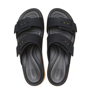Crocs - Brooklyn Cork Buckle Sandal Womens Black