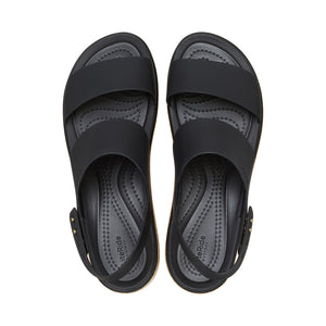 Crocs - Brooklyn Cork Low Wedge Sandal Womens Black