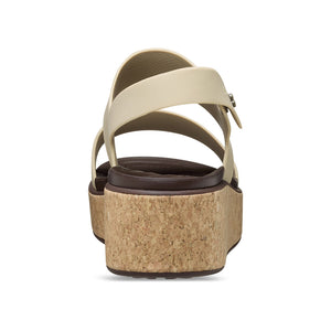 Crocs - Brooklyn Cork Low Wedge Sandal Womens Chai