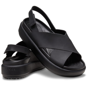 Crocs - Brooklyn Luxe Cross Strap Sandal