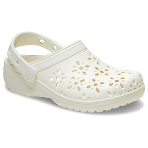 Crocs - Classic Floral Cutout Clog