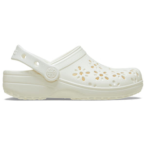 Crocs - Classic Floral Cutout Clog