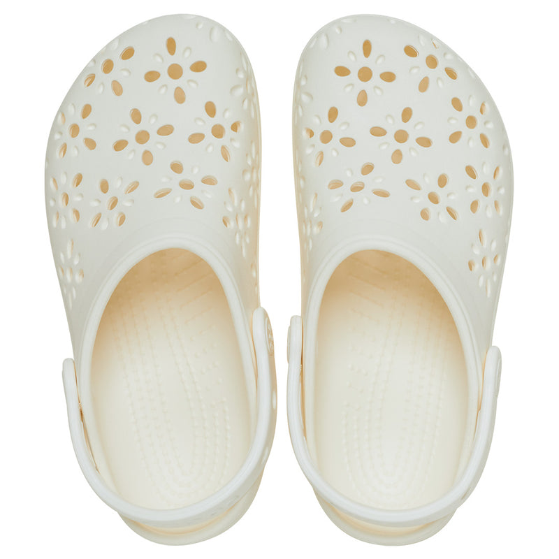 Crocs - Classic Floral Cutout Clog