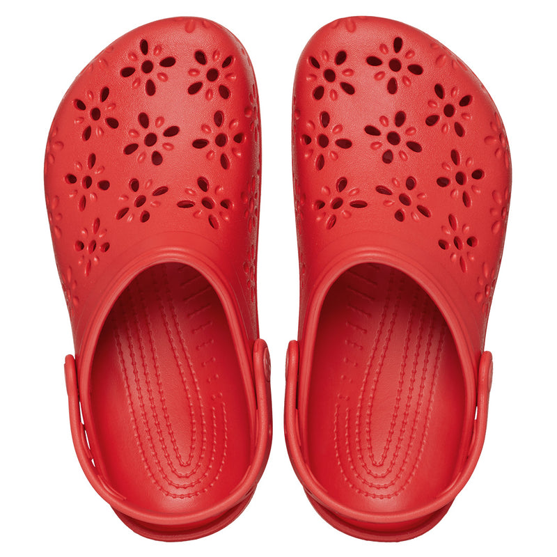 Crocs - Classic Floral Cutout Clog