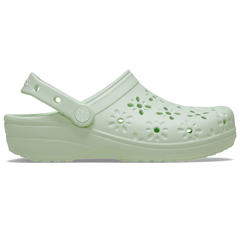 Crocs - Classic Floral Cutout Clog