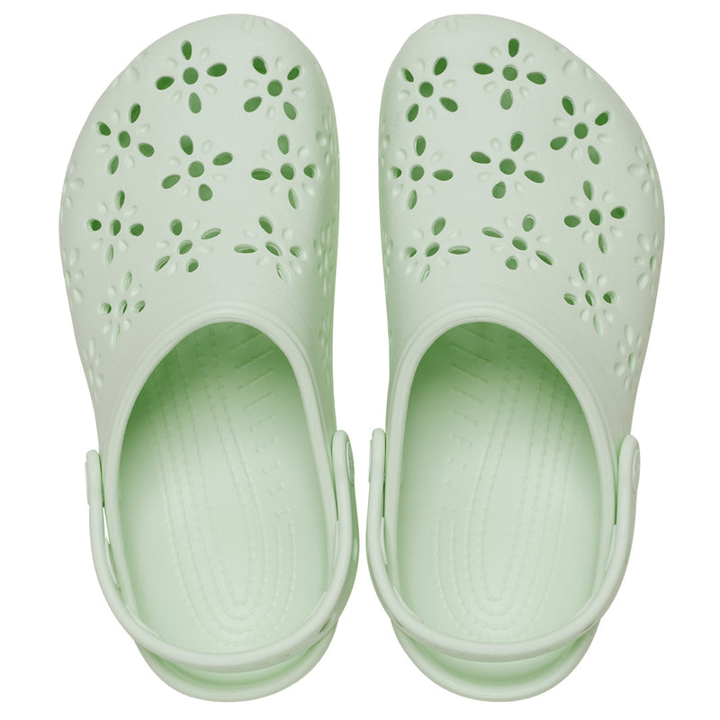 Crocs - Classic Floral Cutout Clog