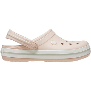Crocs - Crocband Clog Womens White / Pink Caramel