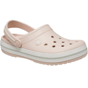 Crocs - Crocband Clog Womens White / Pink Caramel