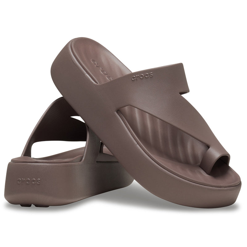 Crocs - Getaway Platform Toe Loop Sandal Woman Truffle