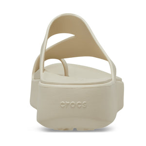 Crocs - Getaway Platform Toe Loop Sandal Woman Sand Stone