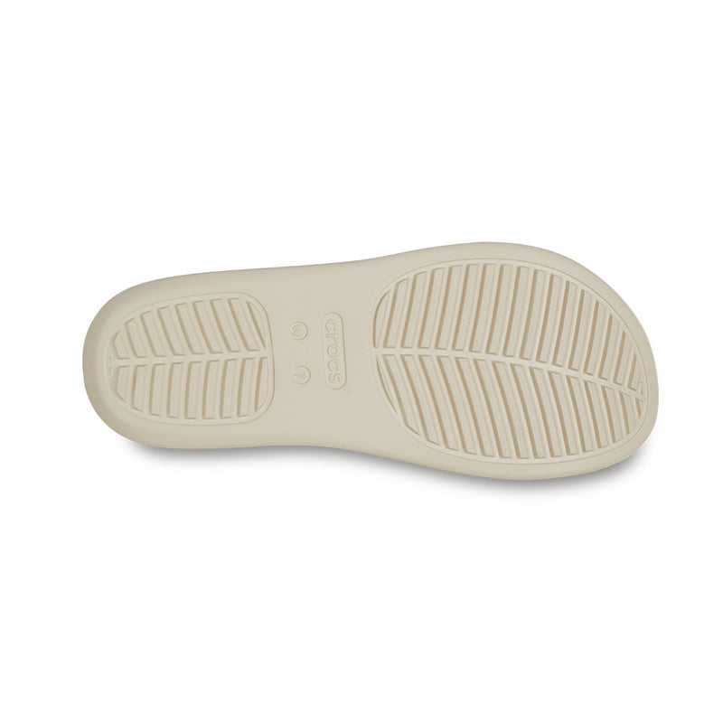 Crocs - Getaway Platform Toe Loop Sandal Woman Sand Stone