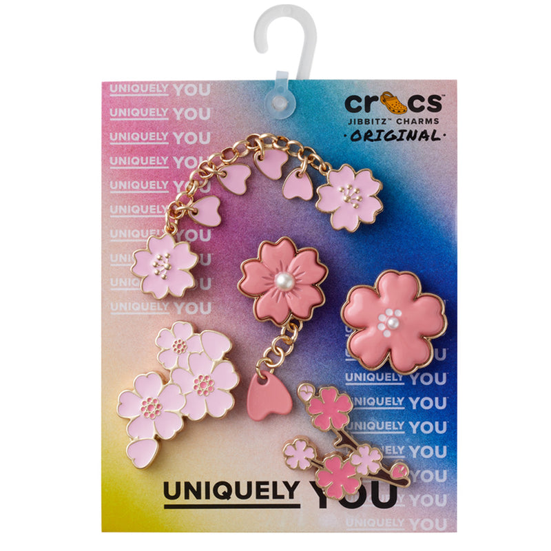 Crocs - Jibbitz Blooming Cherry Blossom 5 Pack