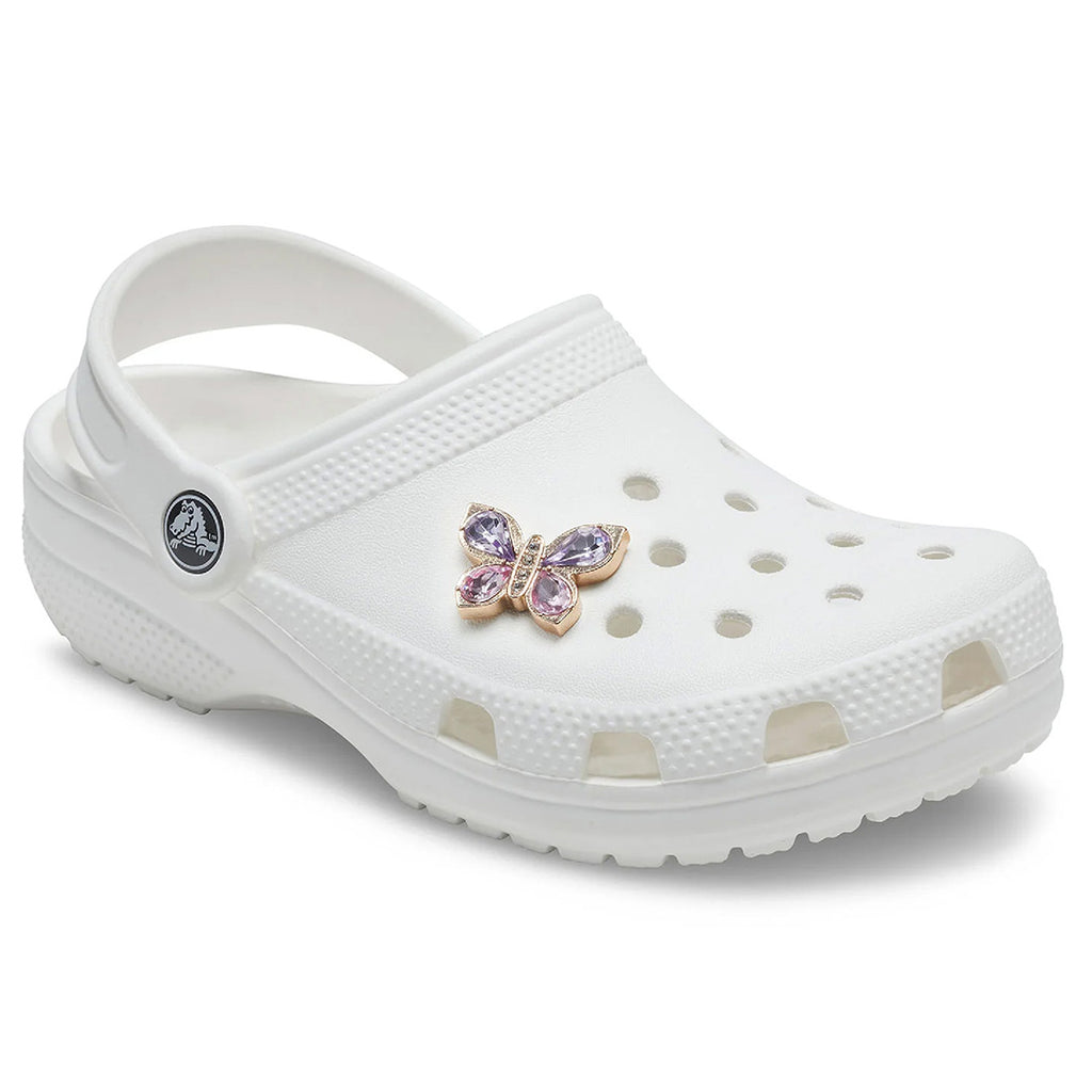 Crocs - Jibbitz Gold Butterfly with Gem