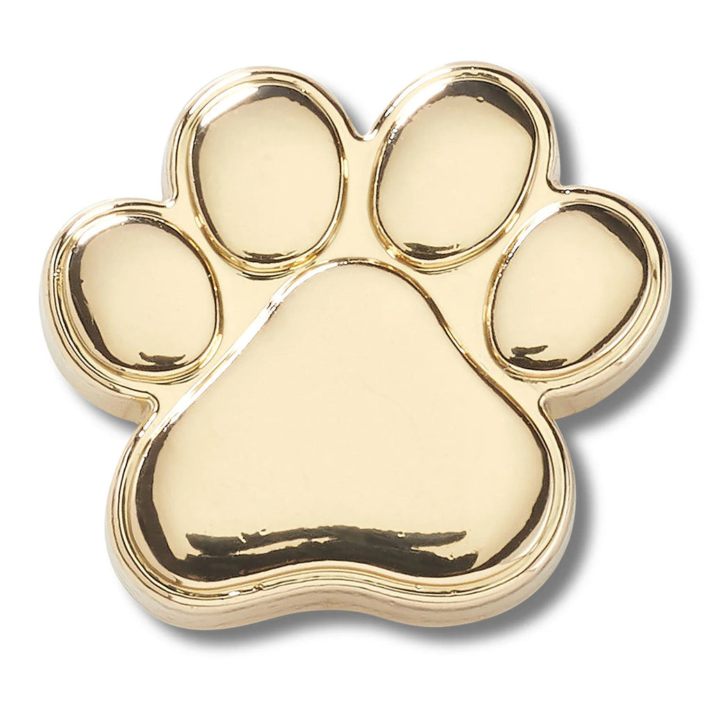 Crocs - Jibbitz Gold Dog Paw