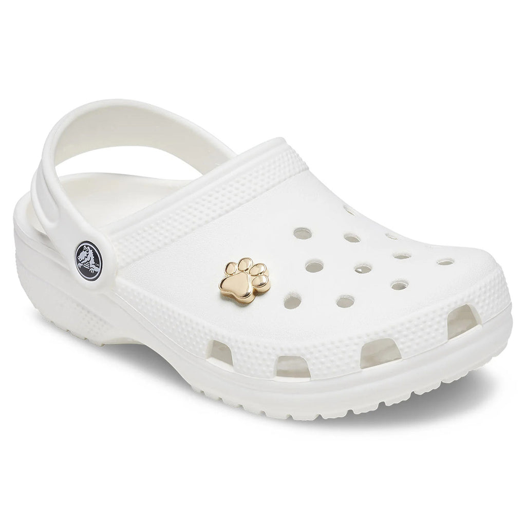 Crocs - Jibbitz Gold Dog Paw