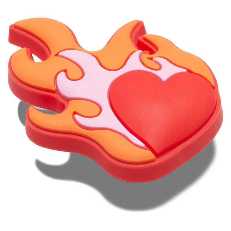 Crocs - Jibbitz Charm Heart on Fire