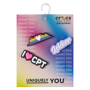 Crocs - Jibbitz Charm I Love CPT 3 Pack