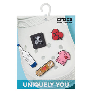 Crocs Jibbitz Charm Medical Girl 5 Pack - Krystal Waters –