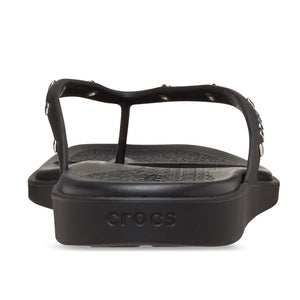 Crocs - Miami Studded Flip Womens Black