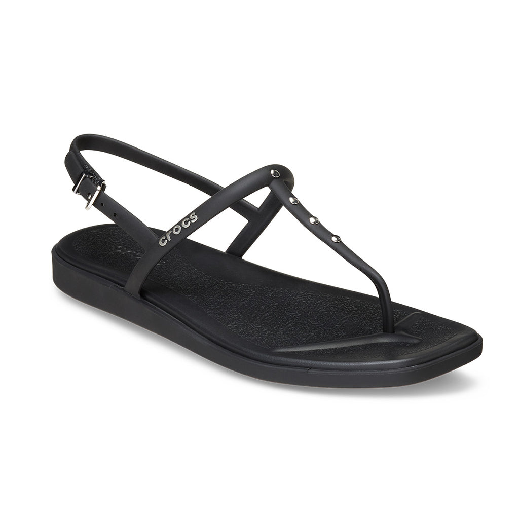 Crocs - Miami Studded Thong Sandal Womens Black