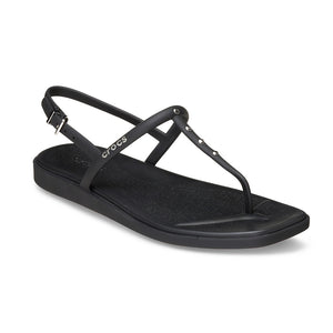 Crocs - Miami Studded Thong Sandal Womens Black