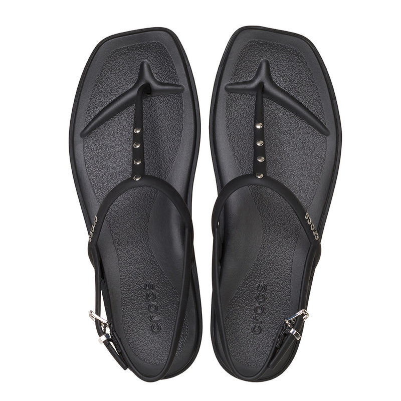 Crocs - Miami Studded Thong Sandal Womens Black