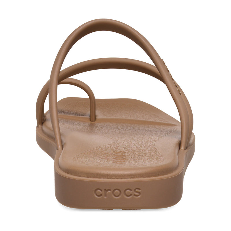 Crocs - Miami Toe Loop Sandal Womens Milk Chocolate