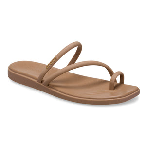 Crocs - Miami Toe Loop Sandal Womens Milk Chocolate