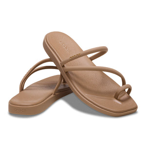 Crocs - Miami Toe Loop Sandal Womens Milk Chocolate