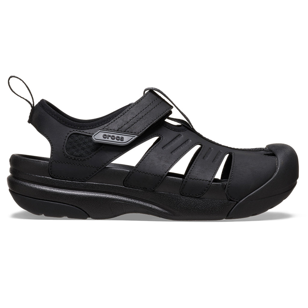 Crocs - Yukon Fisherman Sandal Mens Black