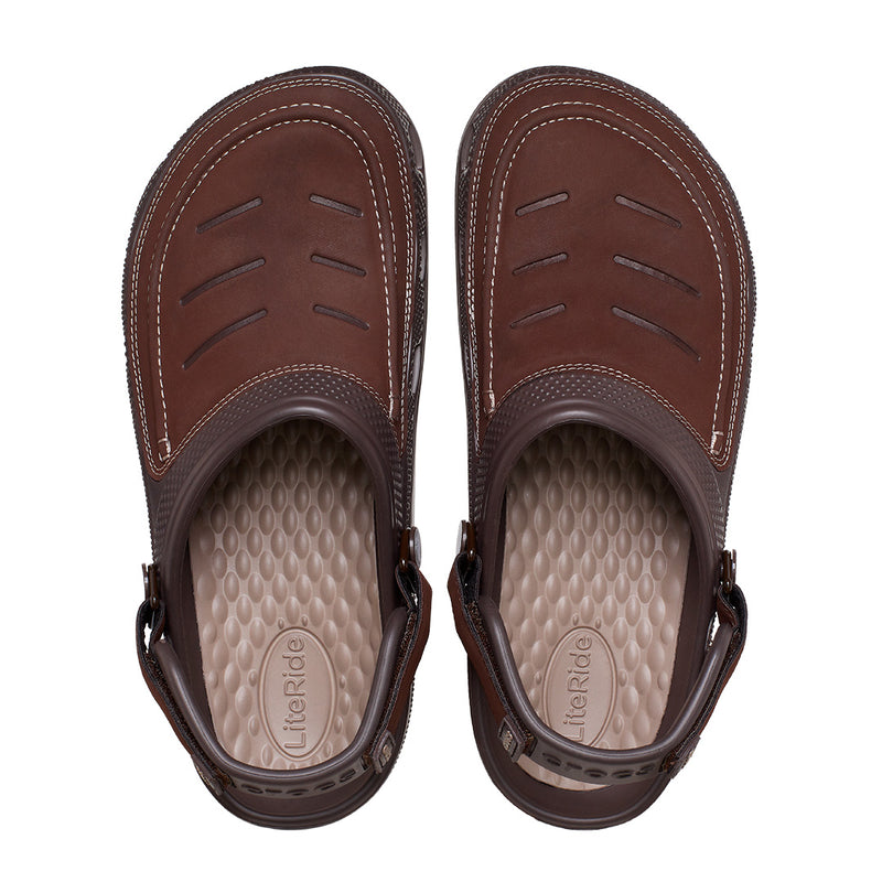 Crocs - Yukon Vista II Literide Clog Mens Espresso / Mushroom