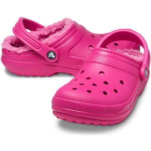 Crocs - Classic Lined Clog Kids Taffy Pink