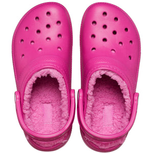 Crocs - Classic Lined Clog Kids Taffy Pink