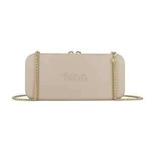 Fenn Collection - Chain Wallet With Gold Zip Sand
