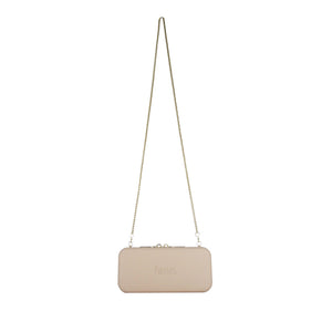 Fenn Collection - Chain Wallet With Gold Zip Sand