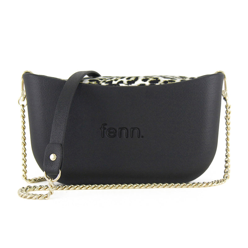 Fenn Collection - Classic Black Cross Body Handbag Small