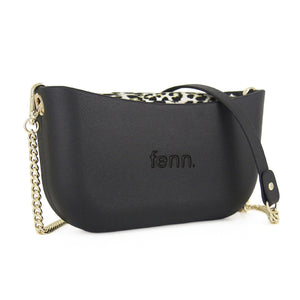 Fenn Collection - Classic Black Cross Body Handbag Small