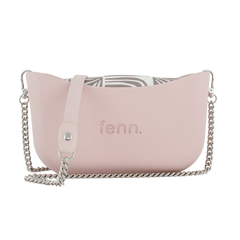 Fenn Collection - Classic Pastel Pink Cross Body Handbag Small